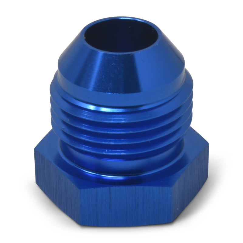 Russell Performance -4 AN Flare Plug (Blue)