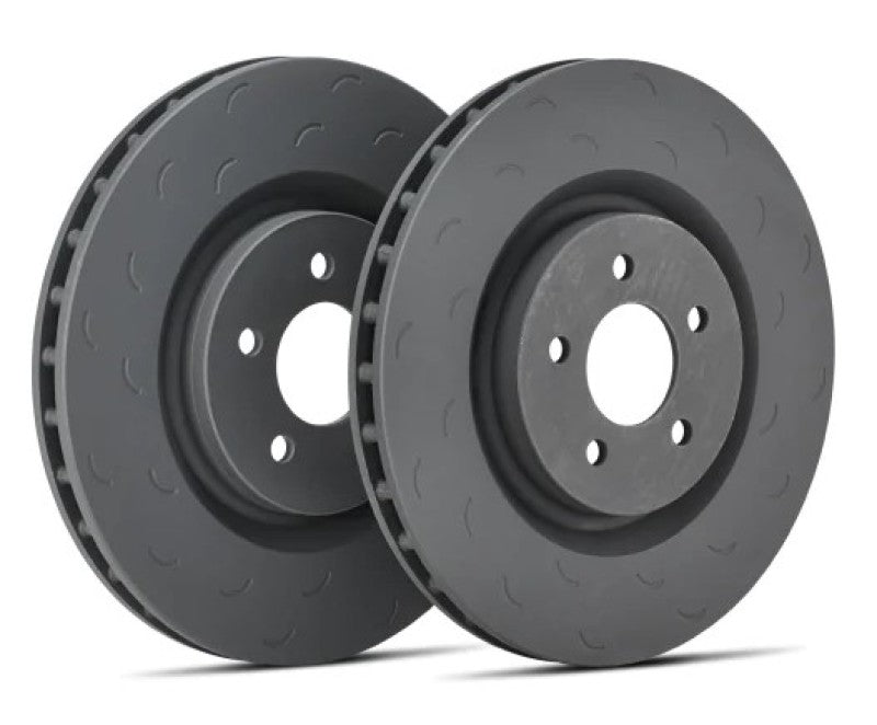 Hawk Talon 94-99 BMW M3 Slotted-Only Vented Directional 12.4 in Diameter Front Brake Rotor Set