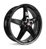 Race Star 92 Drag Star Bracket Racer 20x6 5x115BC 3.20BS Gloss Black Wheel