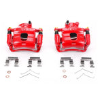 Power Stop 96-99 Infiniti I30 Front Red Calipers w/Brackets - Pair
