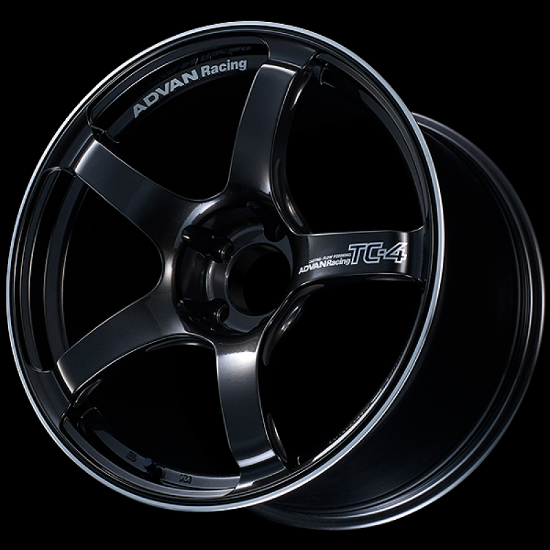 Advan TC4 18x8.5 +45 5-100 Racing Black GunMetallic & Ring Wheel