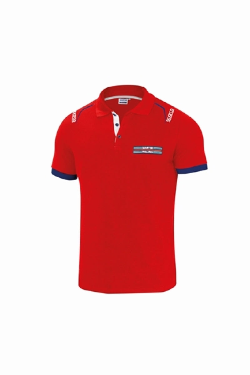 Sparco Polo Martini-Racing Medium Red