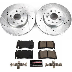 Power Stop 16-18 Cadillac CT6 Front Z23 Evolution Sport Brake Kit