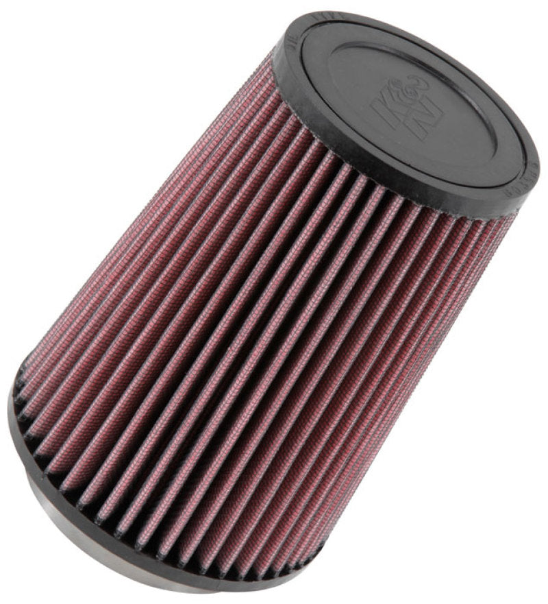 K&N Universal Rubber Filter Round Tprd 3.313in Flange ID x 4.75in Base OD x 3.5in Top OD x 6.5in H