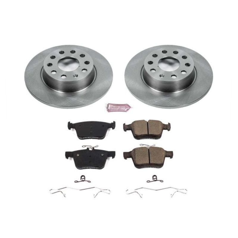 Power Stop 15-18 Audi A3 Rear Autospecialty Brake Kit