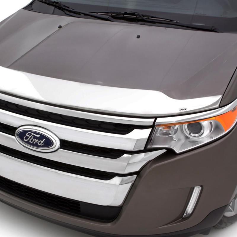 AVS 15-16 Chevy TRAX Aeroskin Low Profile Hood Shield - Chrome