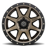 ICON Rebound Pro 17x8.5 5x4.5 0mm Offset 4.75in BS 71.5mm Bore Bronze Wheel