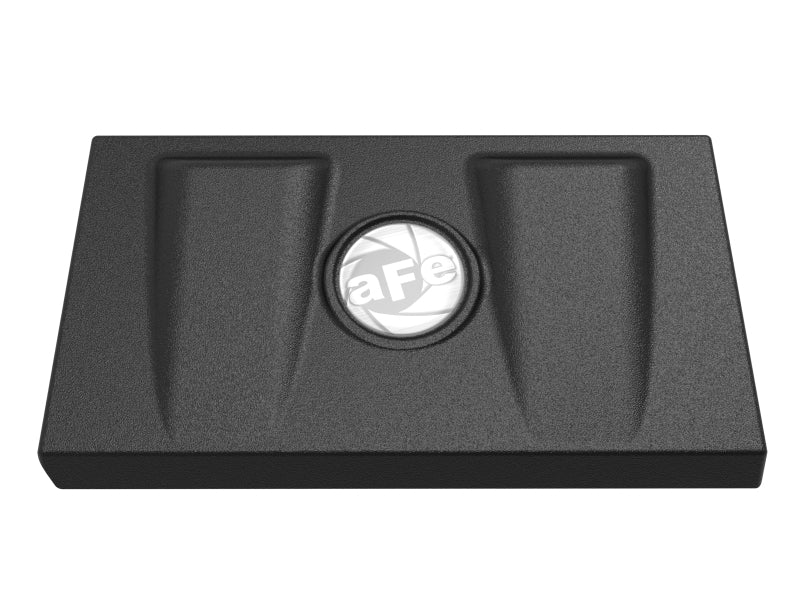 aFe Rapid Induction Intake System Cover, Black, 19-20 Ford Edge Ecoboost V6 2.7L (tt)
