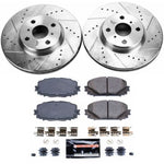 Power Stop 12-18 Toyota Yaris Front Z23 Evolution Sport Brake Kit