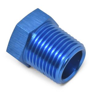 Russell Performance 3/8in Male to 1/8in Female Pipe Bushing Reducer (Blue)