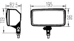 Hella Headlamp ZNH 0/180GR SW MK MGS12 1ND