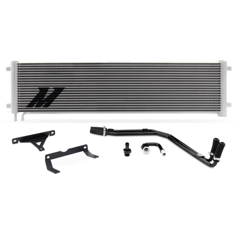 Mishimoto 17-19 Ford 6.7L Powerstroke Transmission Cooler Kit Silver