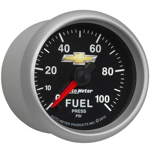 Autometer Performance Parts 52mm 0-100psi Fuel Pressure COPO Camaro Gauge Pack