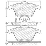 StopTech Street Touring 06-07 Mazda 6 Front Brake Pads