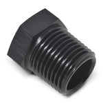 Russell Performance 1/2in Male to 3/8in Female Pipe Bushing Reducer (Black)