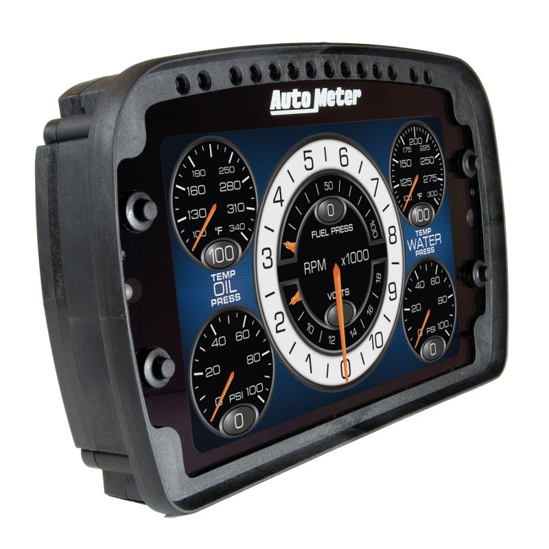 Autometer Racing Instrument Display Color LCD Including Shift and Alarm Lights Datalogging CD7