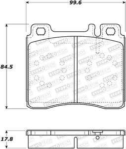 StopTech Street Brake Pads - Front