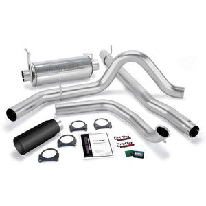 Banks Power 99-03 Ford 7.3L Git-Kit - SS Single Exhaust w/ Black Tip