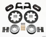 Wilwood Forged Dynalite Rear Drag Kit Drilled Rotor 58-64 Olds/Pontiac 1/2in Studs