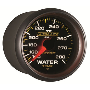 Autometer Ultra-Lite II 52mm 140-280 Deg F Mechanical Water Temp Gauge