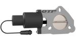 QTP 2.25in Bolt-On QTEC Electric Cutout Valve - Single