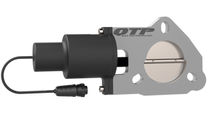 QTP 2.25in Bolt-On QTEC Electric Cutout Valve - Single