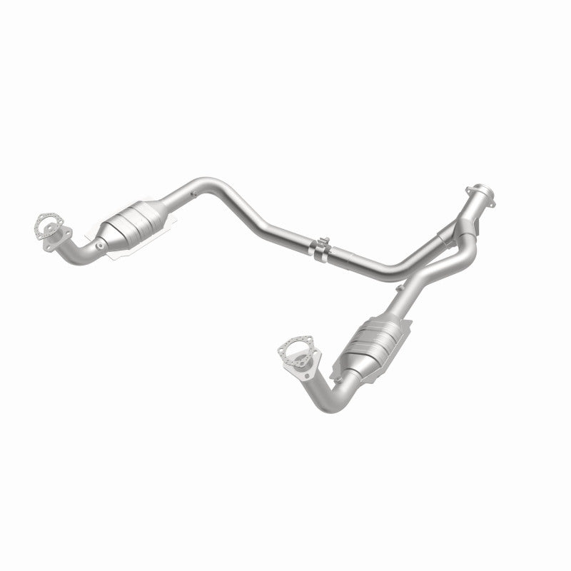 MagnaFlow DF Cat. Conv 95-99 Range Rover 4.0/4.6L GEMS Y-Pipe Assembly *NOT FOR SALE IN CALIFORNIA*