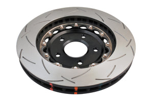 DBA 05-12 Corvette C6 w/Z51 pkg Front Slotted 5000 Series 2 Piece Rotor Assembled w/ Black Hat