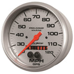 Autometer Marine Silver Ultra-Lite 5in 120mph GPS Speedometer