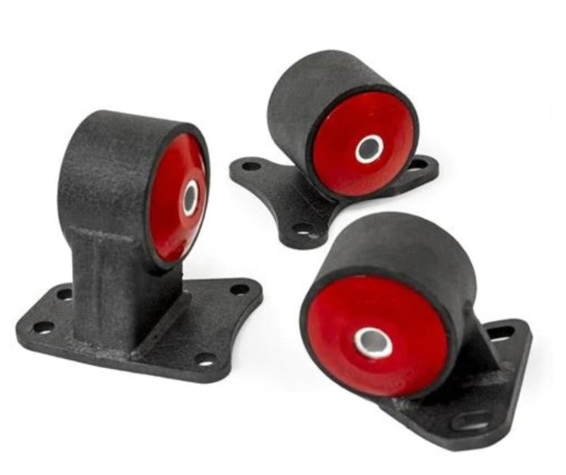 Innovative 88-91 Prelude B-Series Black Steel Mounts 85A Bushings