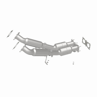 MagnaFlow Direct Fit Catalytic Converter 2008-2012 LR2 3.2 L Underbody