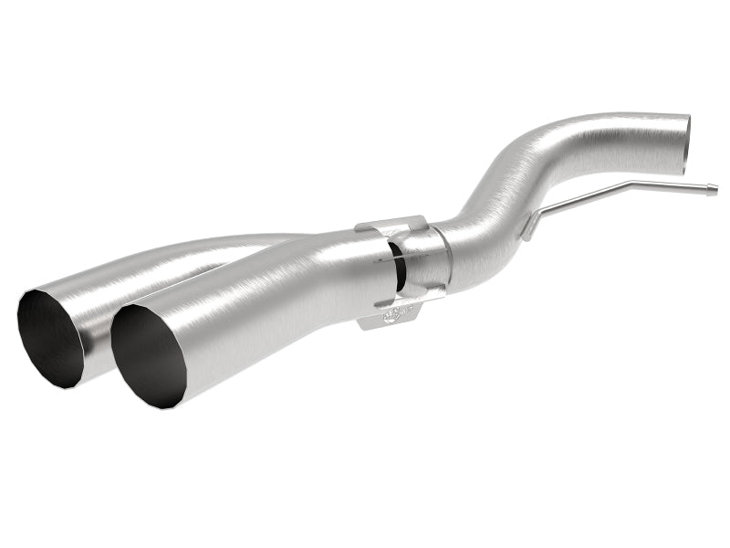 aFe Rebel DPF-Back 409 SS Exhaust System w/Dual Polished Tips 18-19 Ford F-150 V6 3.0L (td)