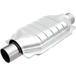 MagnaFlow Conv Univ 2.5in Inlet/Outlet Center/Center Oval 12in Body L x 7in W x 16in Overall L