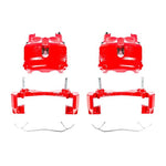 Power Stop 99-02 Jeep Grand Cherokee Front Red Calipers w/Brackets - Pair