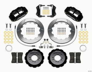 Wilwood Narrow Superlite 6R Front Hat Kit 12.88in 2013-Up Ford Focus ST w/ Lines