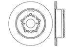 StopTech 5/93-98 Toyota Supra (Exc Turbo) Drilled Right Rear Rotor