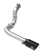 aFe 20-21 Jeep Wrangler Large Bore-HD 3in 304 Stainless Steel DPF-Back Exhaust System - Black Tip