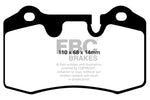 EBC 04-12 Aston Martin DB9 5.9 Bluestuff Rear Brake Pads