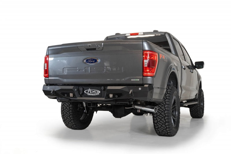 Addictive Desert Designs 2021 Ford F-150 Stealth Fighter Rear Bumper w/ Back up Sensors