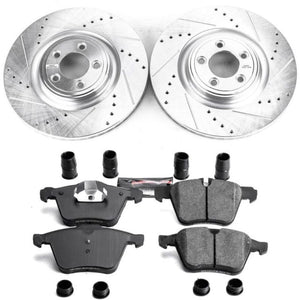 Power Stop 2018 Jaguar XJ Front Z23 Evolution Sport Brake Kit