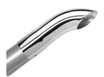 Borla Universal Polished Tip Single Round Turndown/Turnout (inlet 3in. Outlet 3in) *NO Returns*