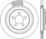 StopTech Slotted & Drilled Sport Brake Rotor - 2015 Ford Mustang GT - Rear Left