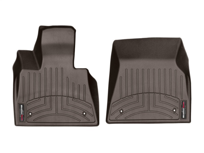 WeatherTech 2019+ BMW X5 Front FloorLiner - Cocoa