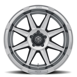 ICON Bandit 20x10 5x150 -24mm 4.5in BS 110.10mm Bore Gun Metal Wheel