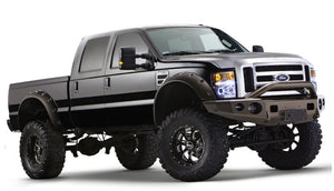 Bushwacker 08-10 Ford F-250 Super Duty Cutout Style Flares 2pc - Black