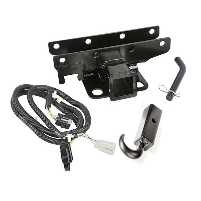 Rugged Ridge Receiver Hitch Kit Hook 07-18 Jeep Wrangler JK