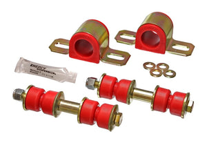 Energy Suspension 89-95 Isuzu Amigo/Rodeo Red 1-1/8in Front Sway Bar Bushings