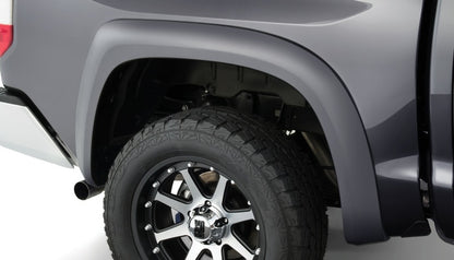 Bushwacker 14-18 Toyota Tundra Fleetside Extend-A-Fender Style Flares 2pc - Black