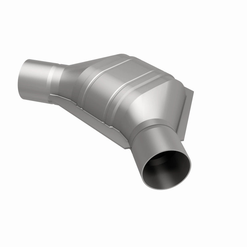MagnaFlow Universal Catalytic Converter 2.00in Angled In/Out Frnt CA