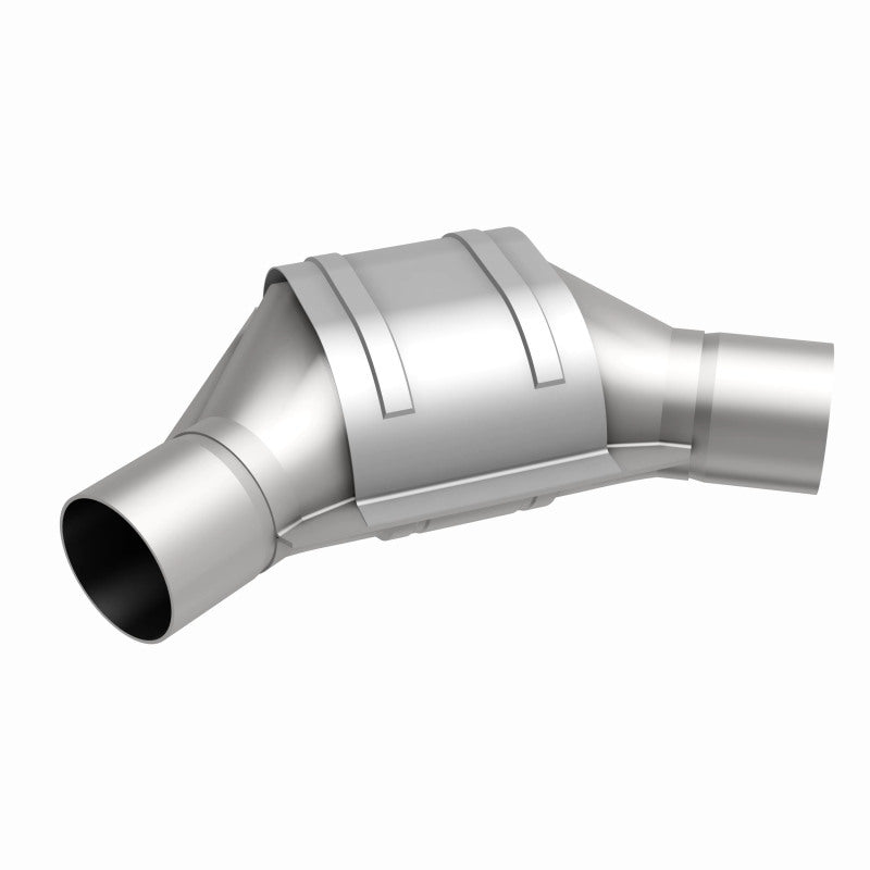 MagnaFlow Universal Catalytic Converter 2.25 Angled In / Out OEM
